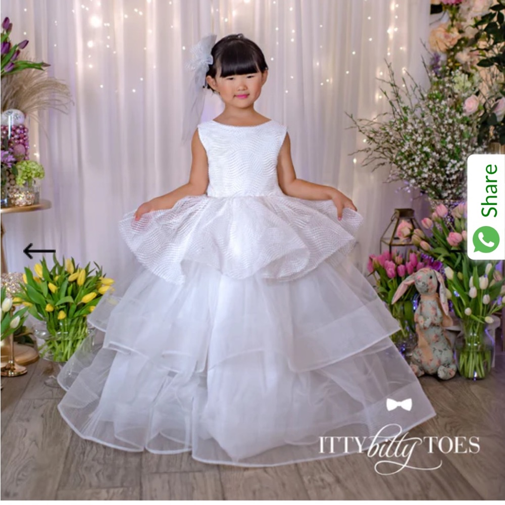 ITTY BITTY TOES SUTTON DRESS SIZE 10